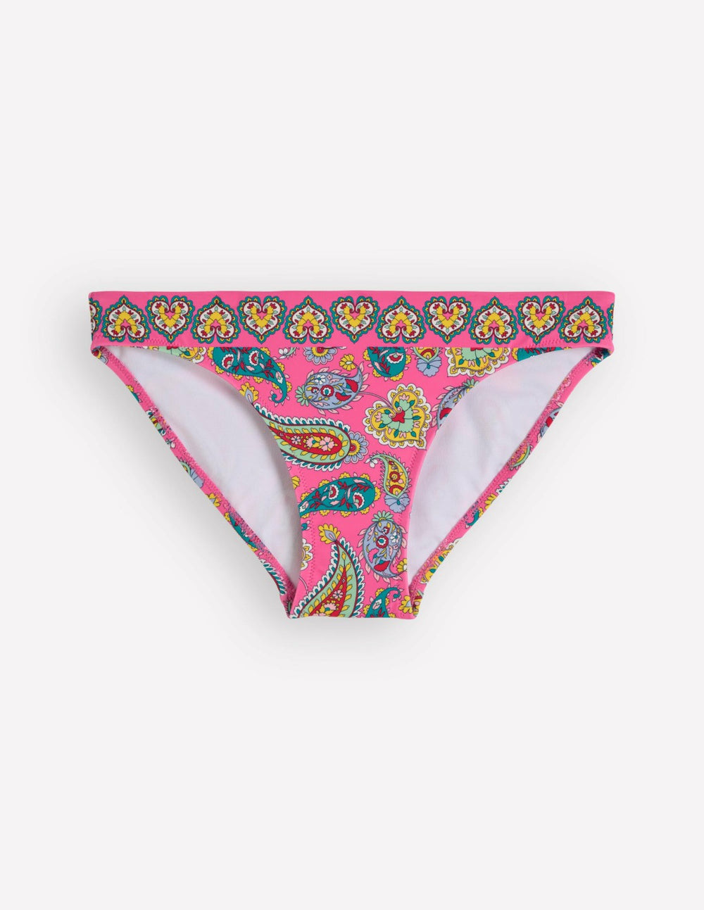 Classic Bikini Bottoms-Pink Paisley / Boden On sale