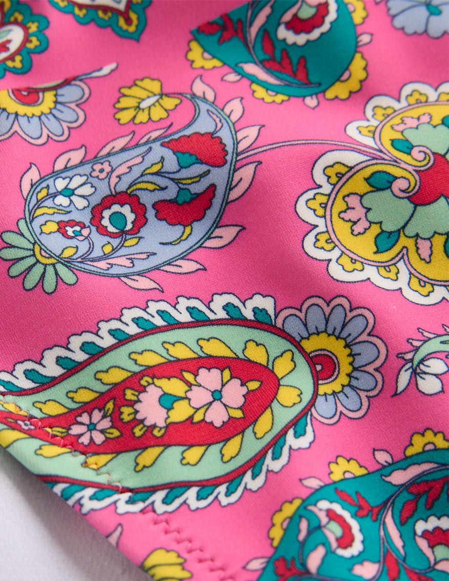 Classic Bikini Bottoms-Pink Paisley / Boden On sale