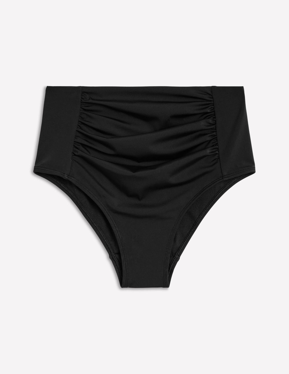 Kythira Ruched Bikini Bottoms-Black / Boden Outlet