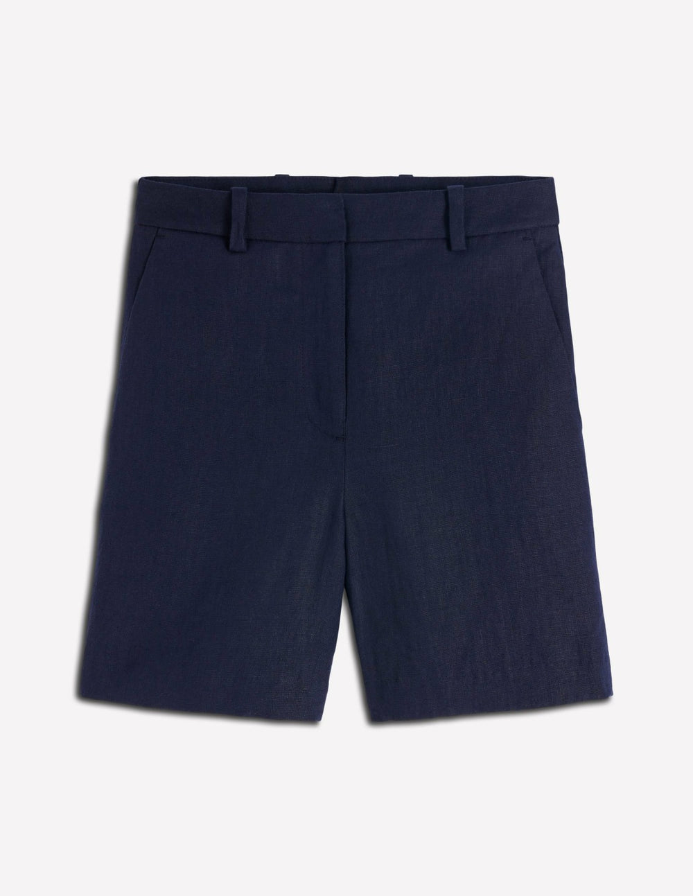 Belgravia Linen Shorts-Navy / Boden