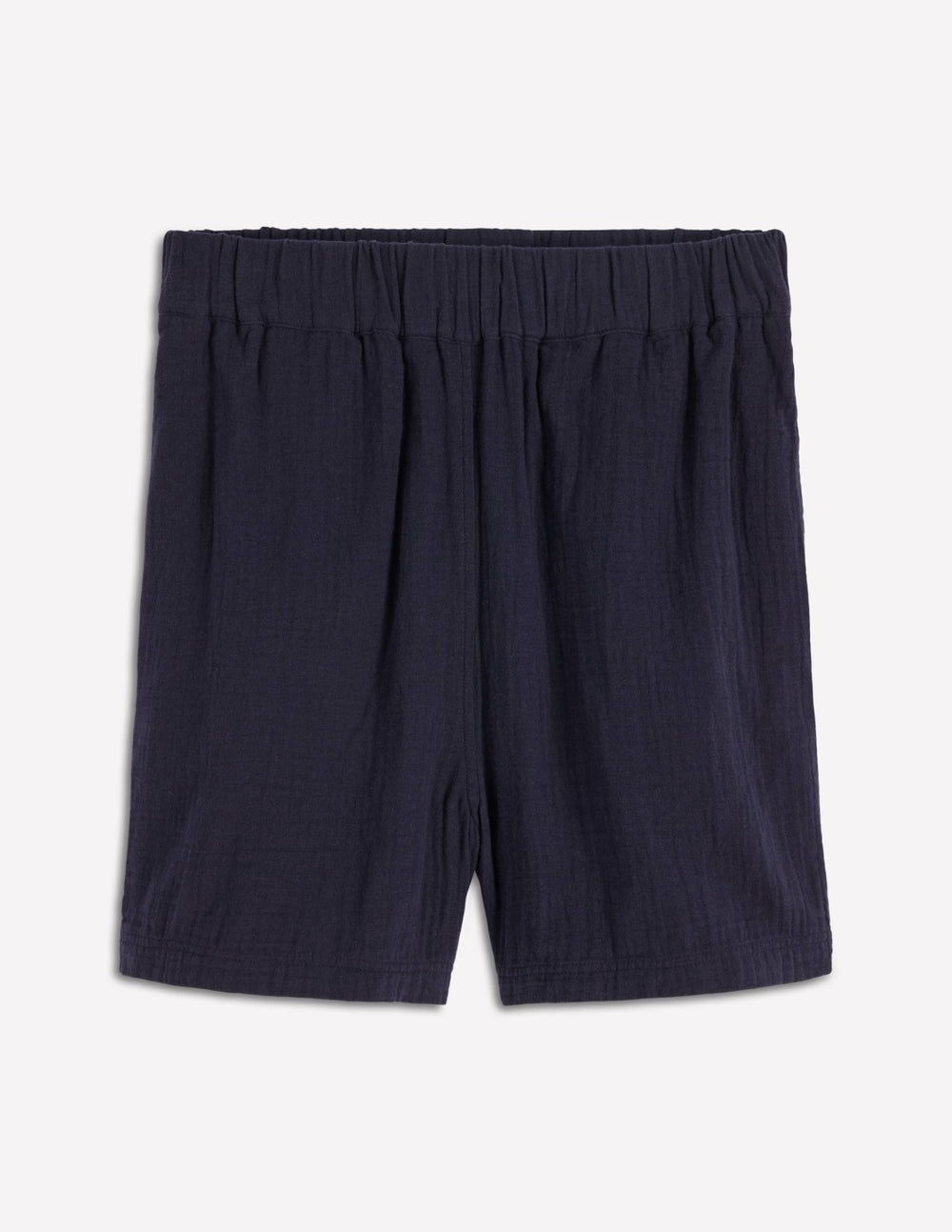 Pull On Double Cloth Shorts-Navy / Boden On sale