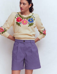 Chino Shorts-Purple Thistle / Boden Outlet