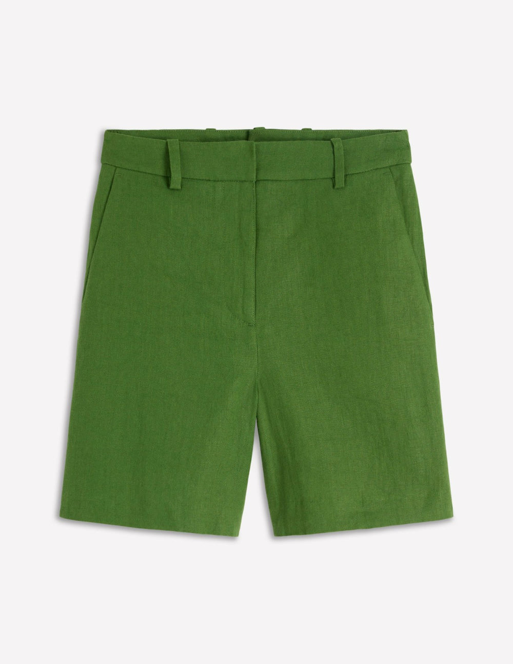 Belgravia Linen Shorts-Promenade Green / Boden us