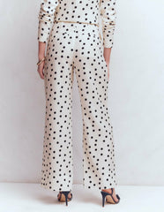 Mayfair Linen Pants-Ivory, Painted Dot / Boden Discount