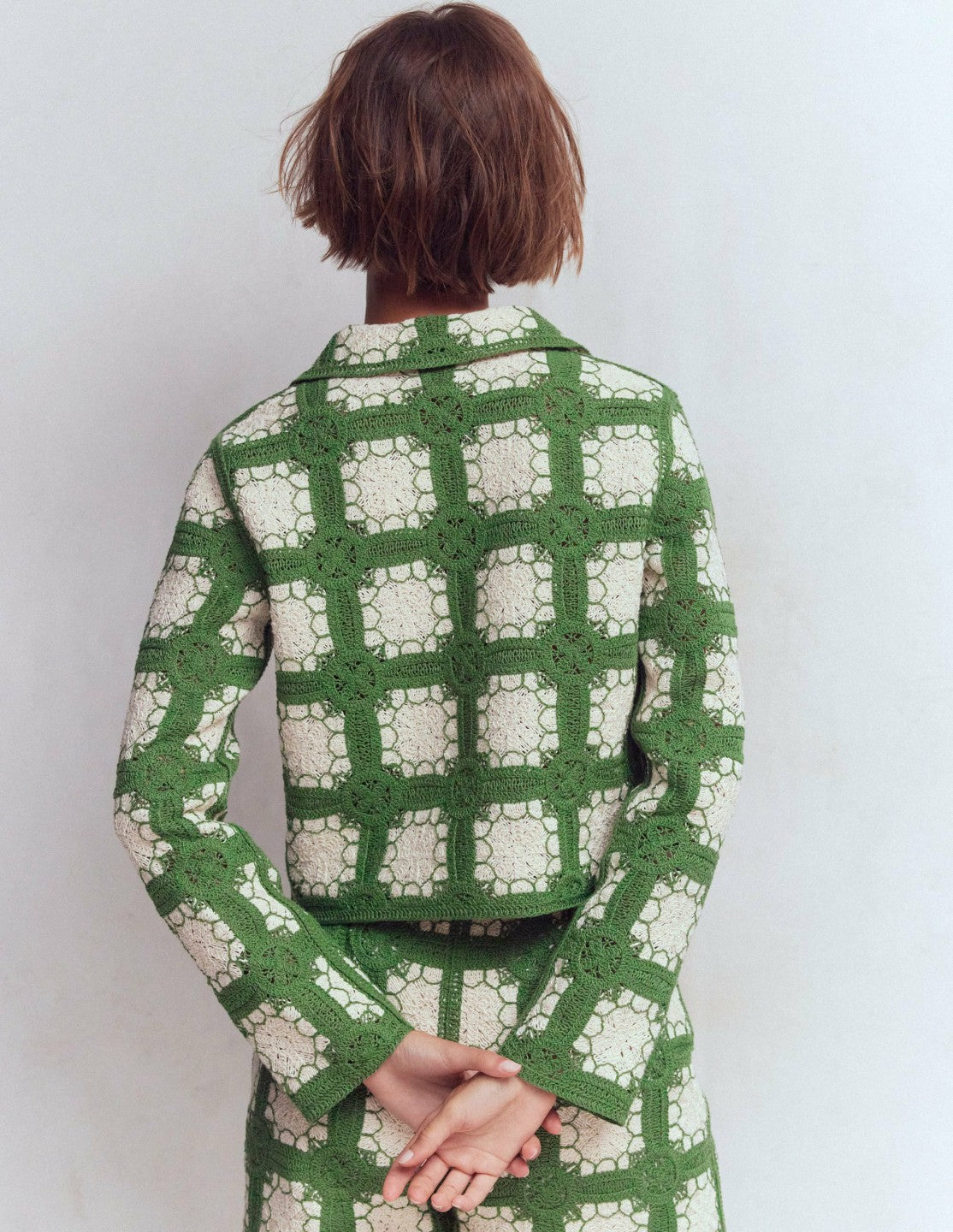 Crochet Jacket-Multi / Boden
