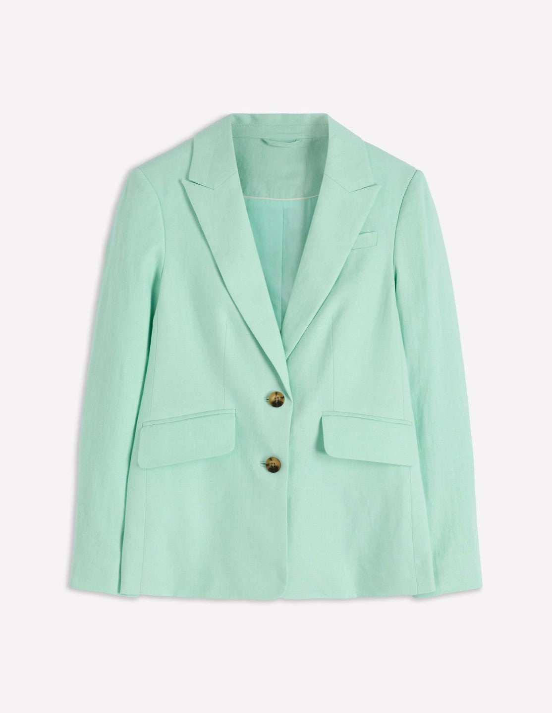 Stamford Linen Blazer-Spearmint / Boden Outlet