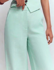 Belgravia Linen Pants-Spearmint / Boden Discount