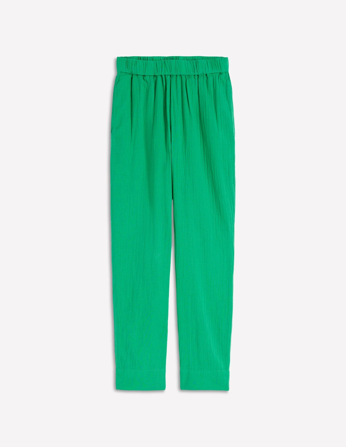 Double Cloth Crop Pants-Shamrock Green / Boden Discount