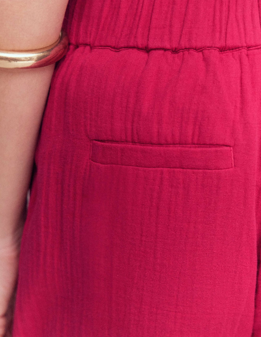 Double Cloth Crop Pants-Pomegranate / Boden us