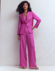 Belgravia Linen Pants-Passion Flower / Boden Sale