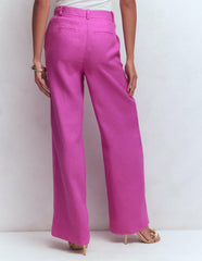 Belgravia Linen Pants-Passion Flower / Boden Sale