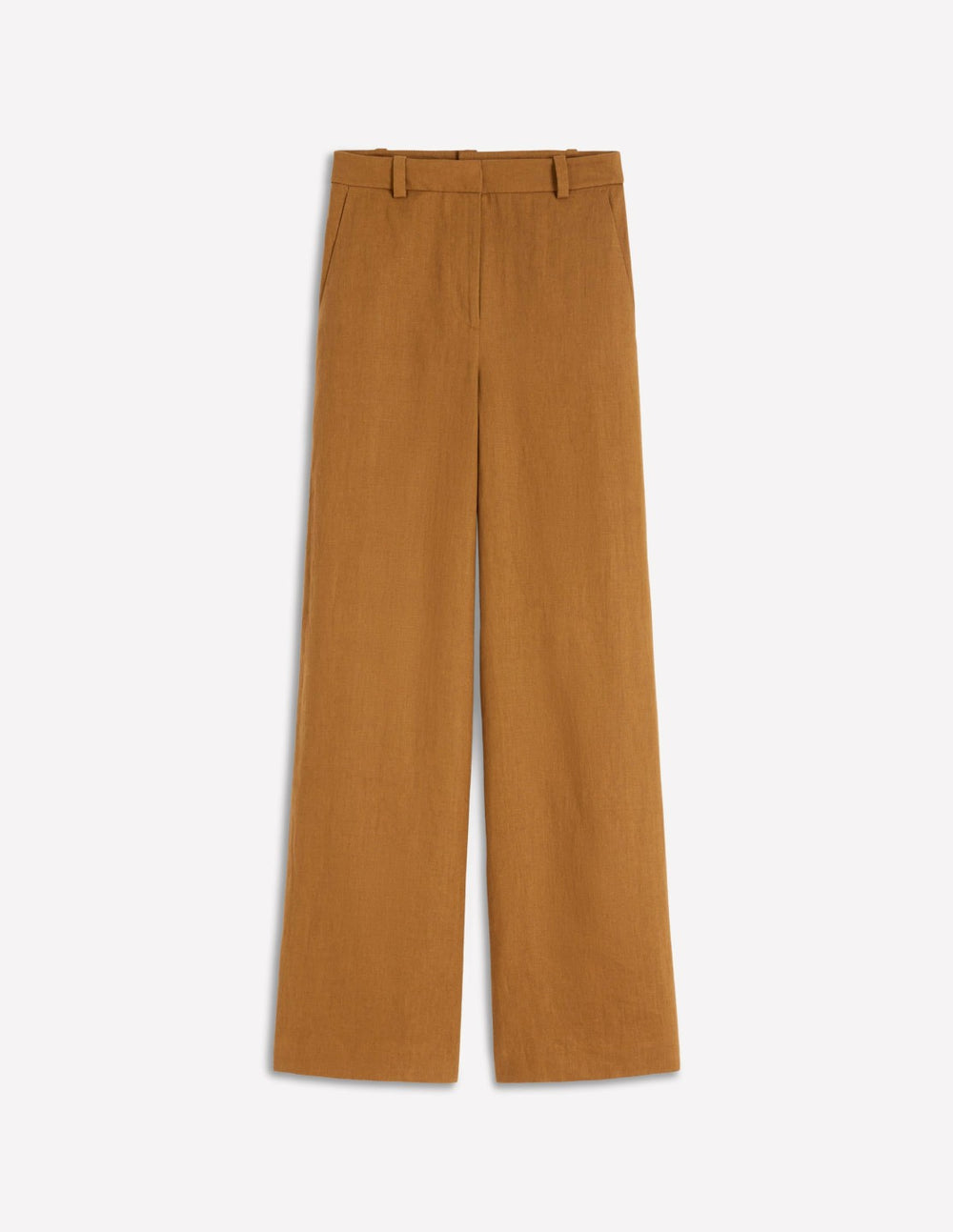 Belgravia Linen Pants-GINGERBREAD / Boden us