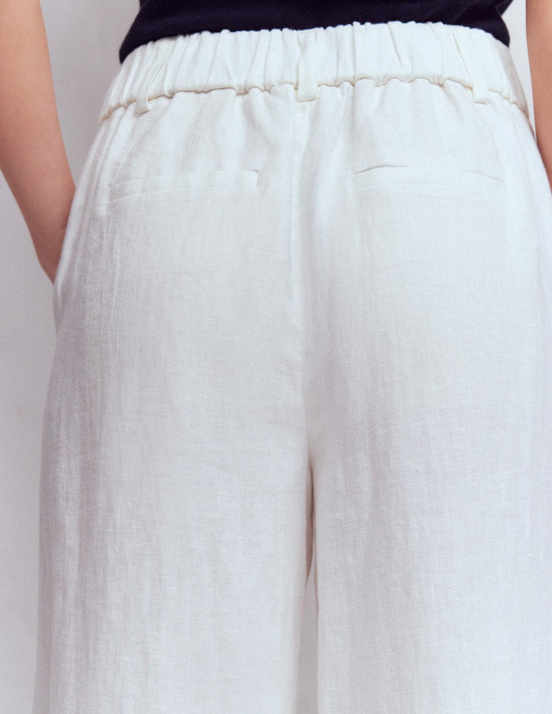 Kensington Linen Pants-White / Boden Sale
