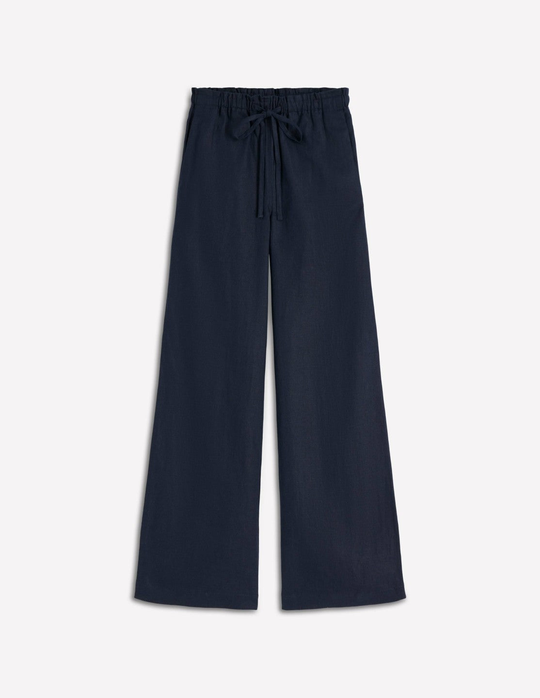 Islington Linen Pants-Navy / Boden Online