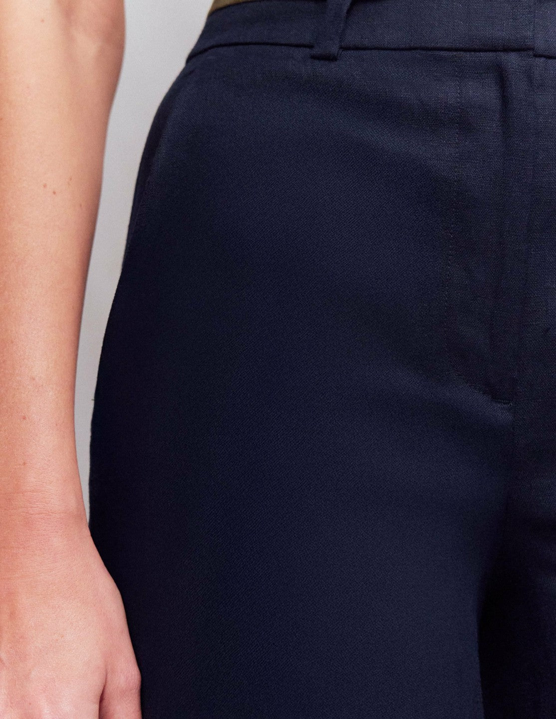 Belgravia Linen Pants-Navy / Boden Discount