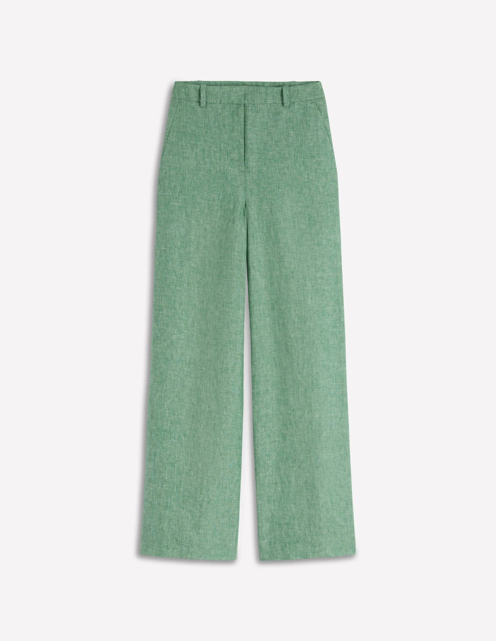 Belgravia Linen Pants-Aloe Green Chambray / Boden Online