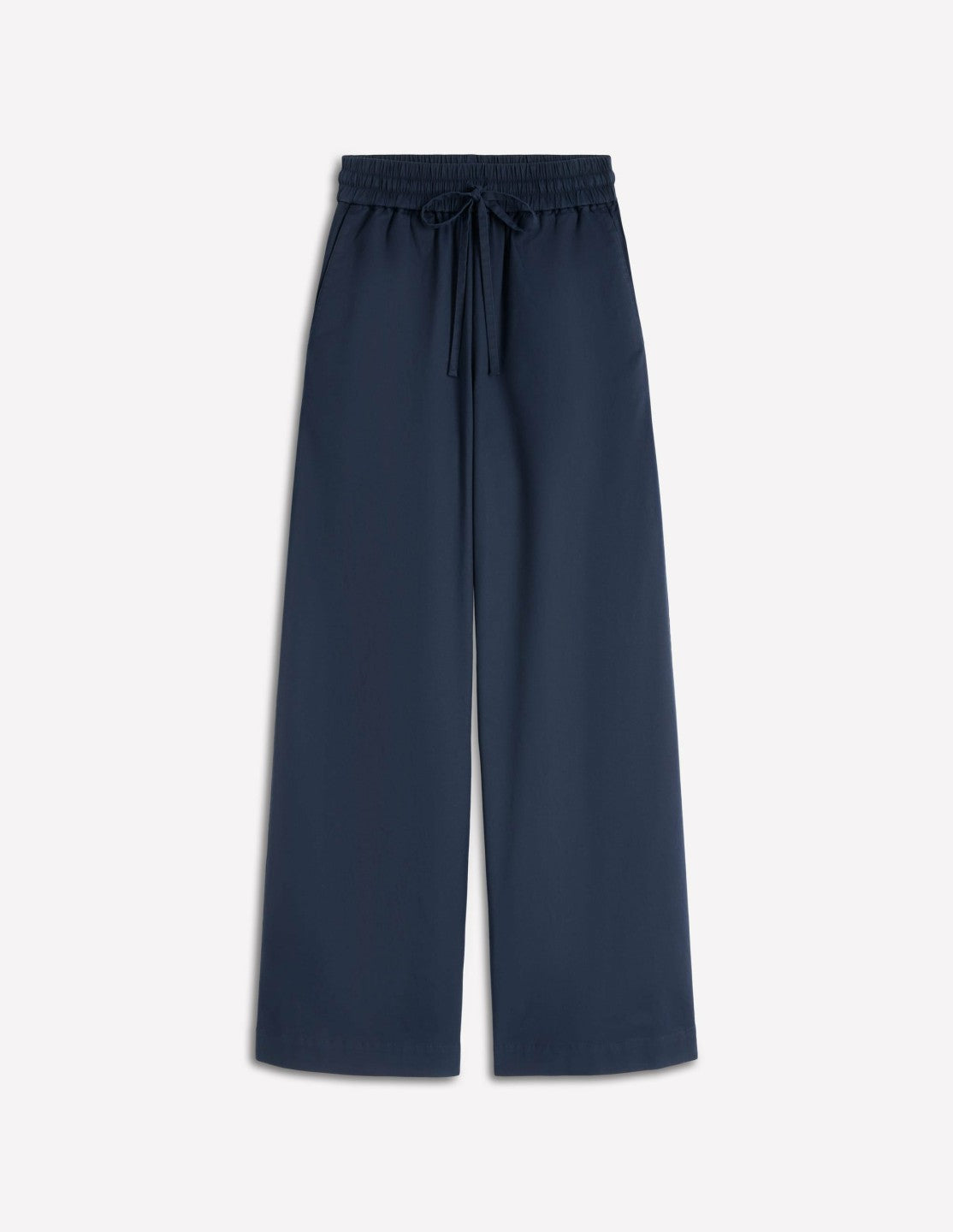 Greenwich Tie Waist Pants-Navy / Boden Outlet