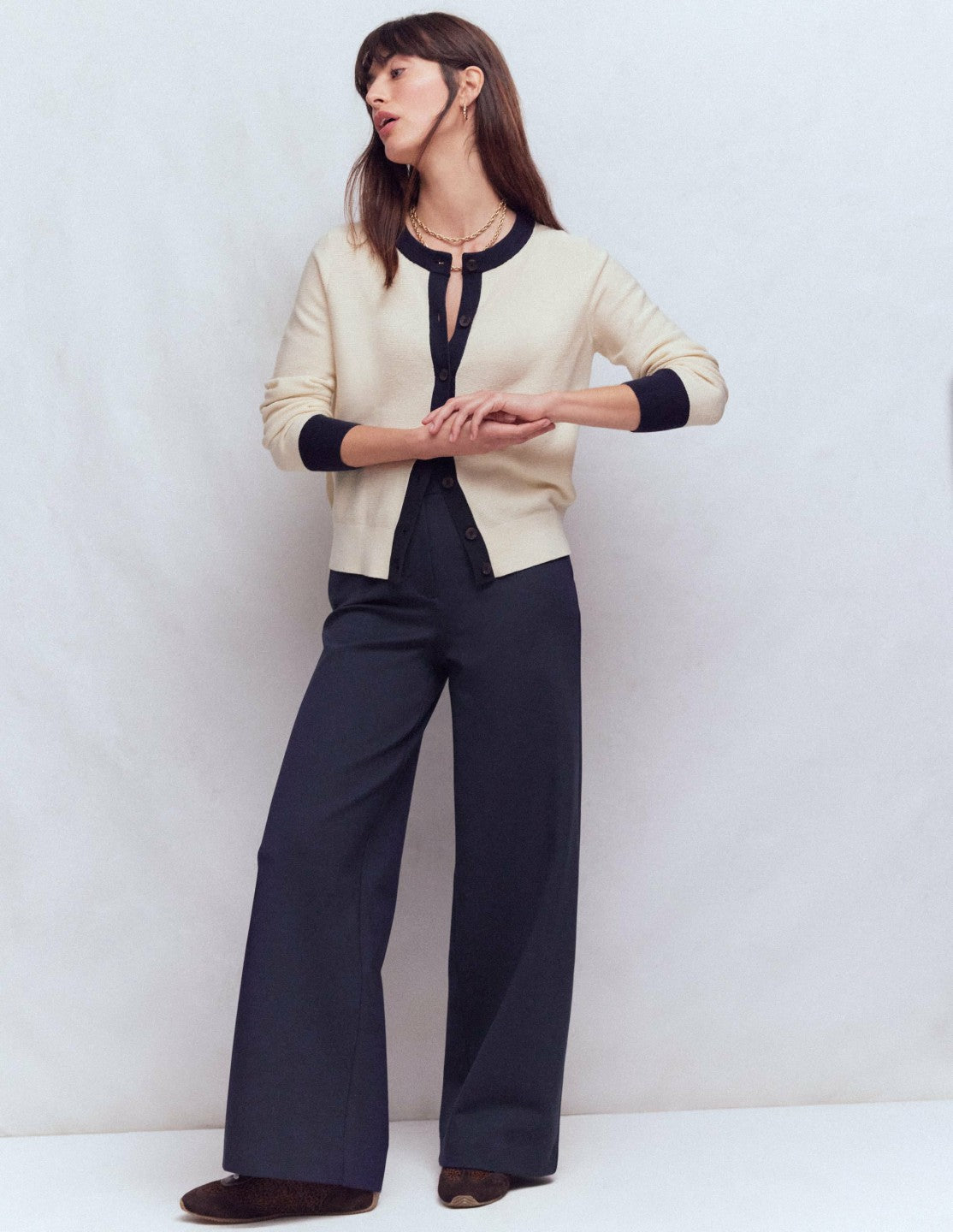 Belgravia Ponte Pants-Navy / Boden us