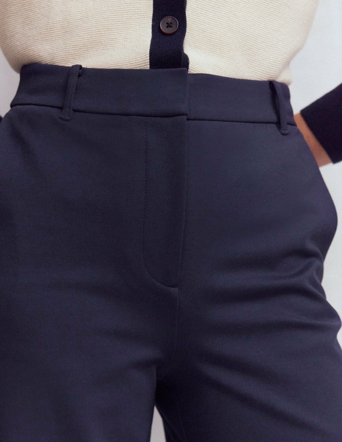 Belgravia Ponte Pants-Navy / Boden us