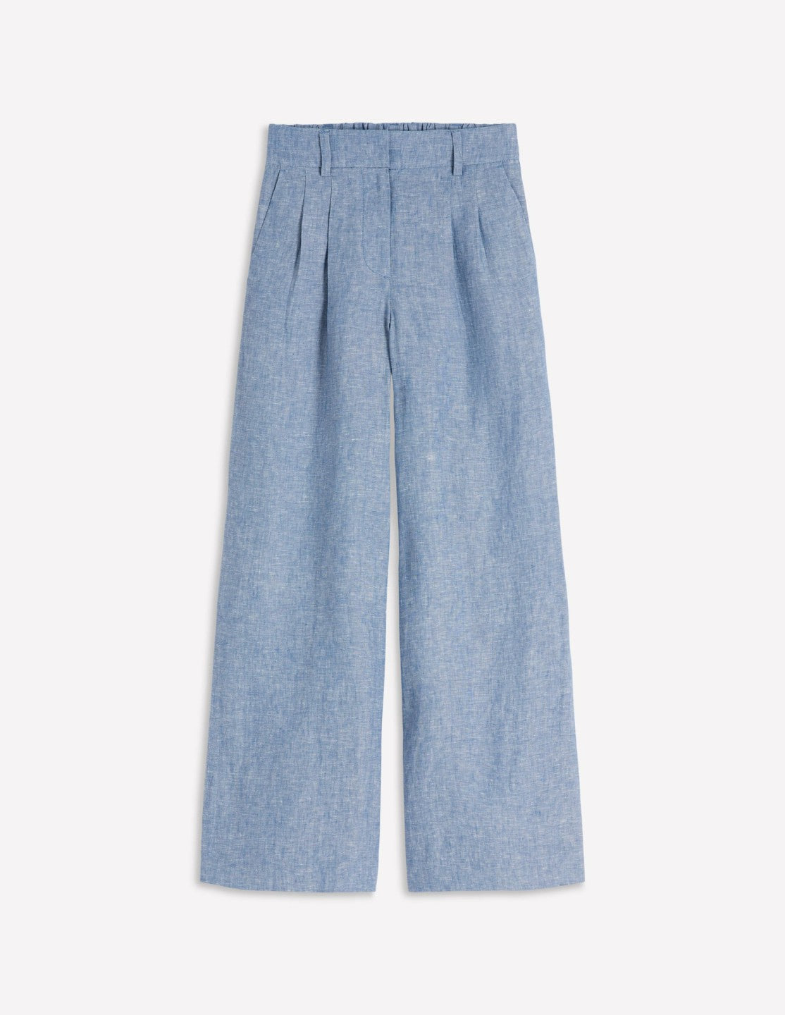 Kensington Linen Pants-Blue Chambray / Boden