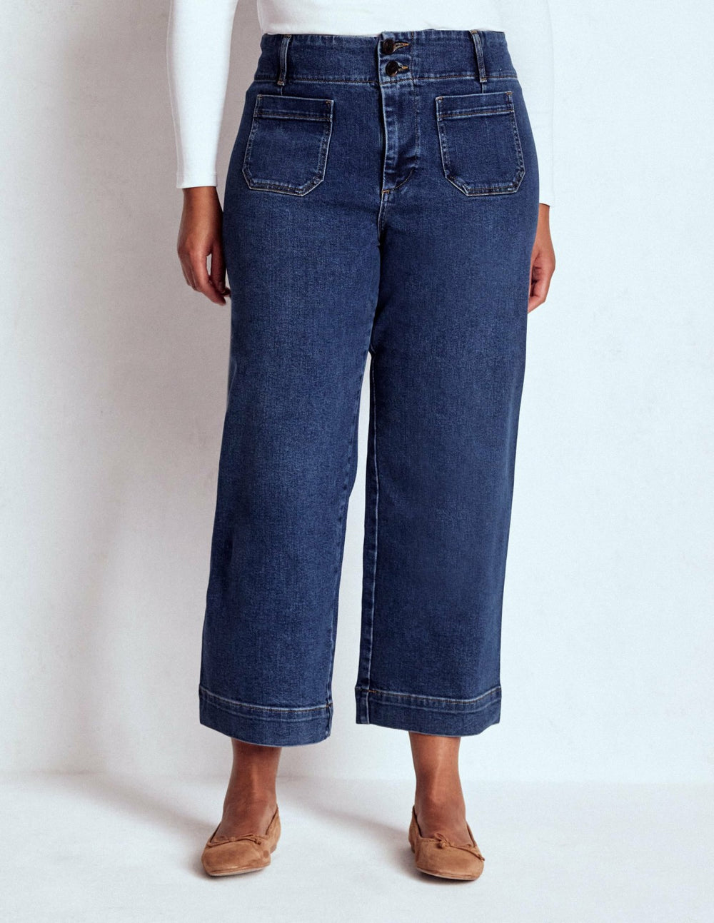 Primrose Cropped Pants-Mid Vintage / Boden Discount