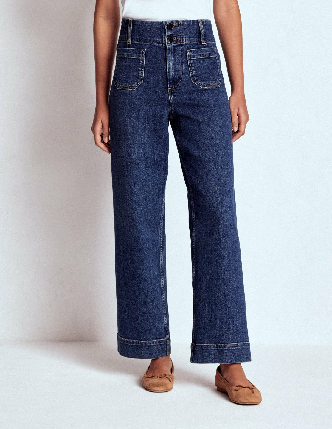 Primrose Cropped Pants-Mid Vintage / Boden Discount