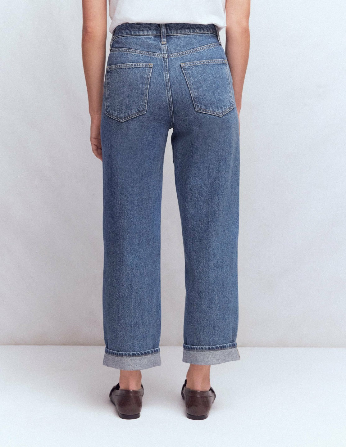 Mid Rise Relaxed Jeans-Mid Vintage / Boden us