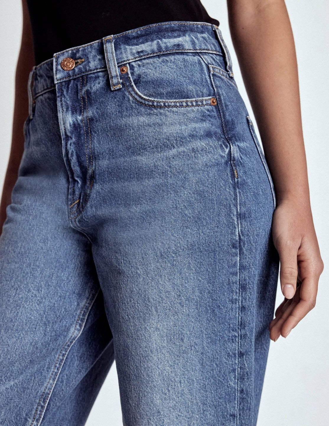 Mid Rise Relaxed Jeans-Mid Vintage / Boden us