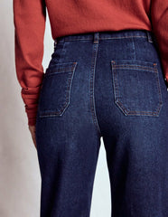 Straight Leg Pocket Jeans-Dark Vintage / Boden Outlet