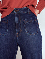 Straight Leg Pocket Jeans-Dark Vintage / Boden Outlet