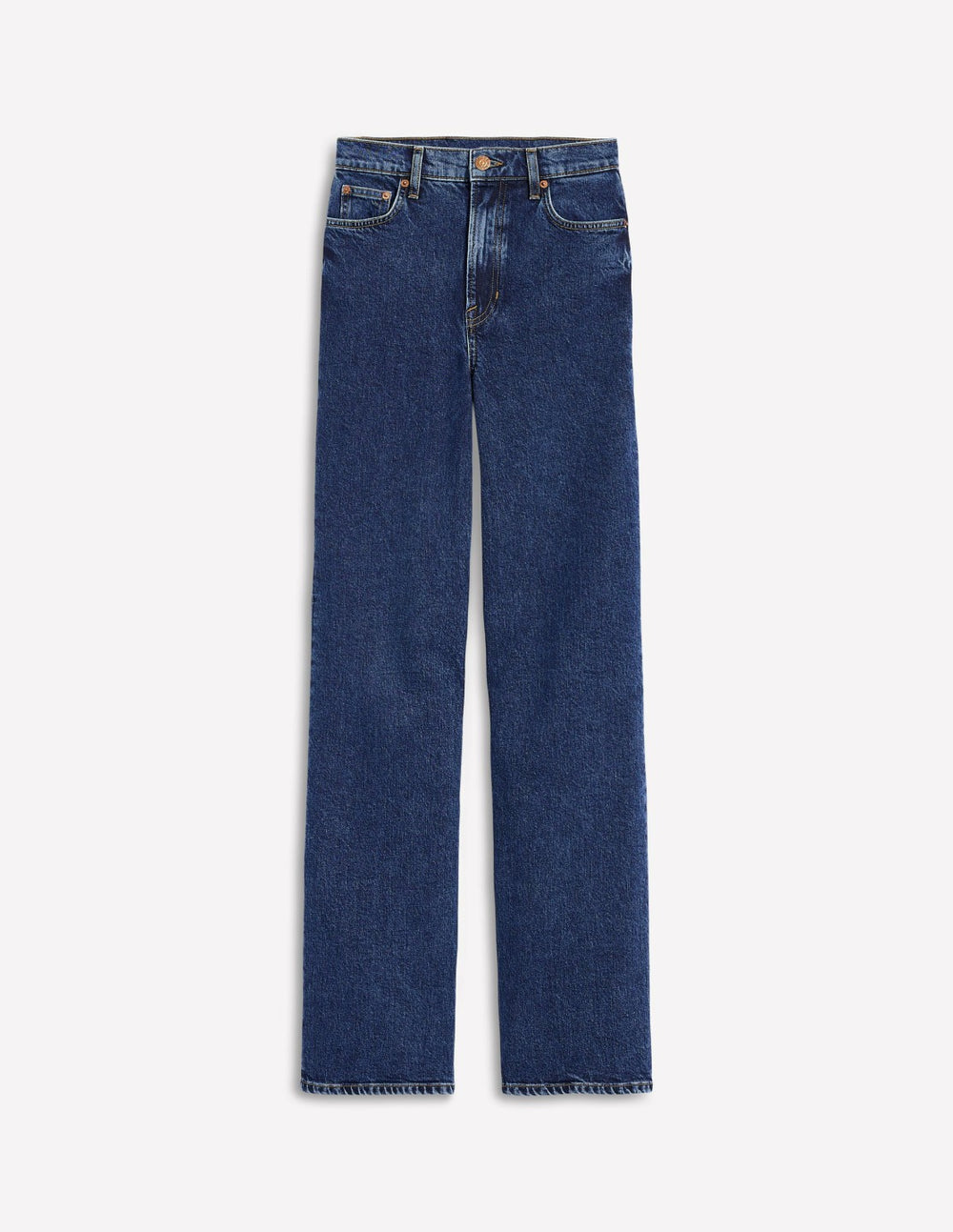 High Rise Column Leg Jeans-Dark Vintage / Boden Discount