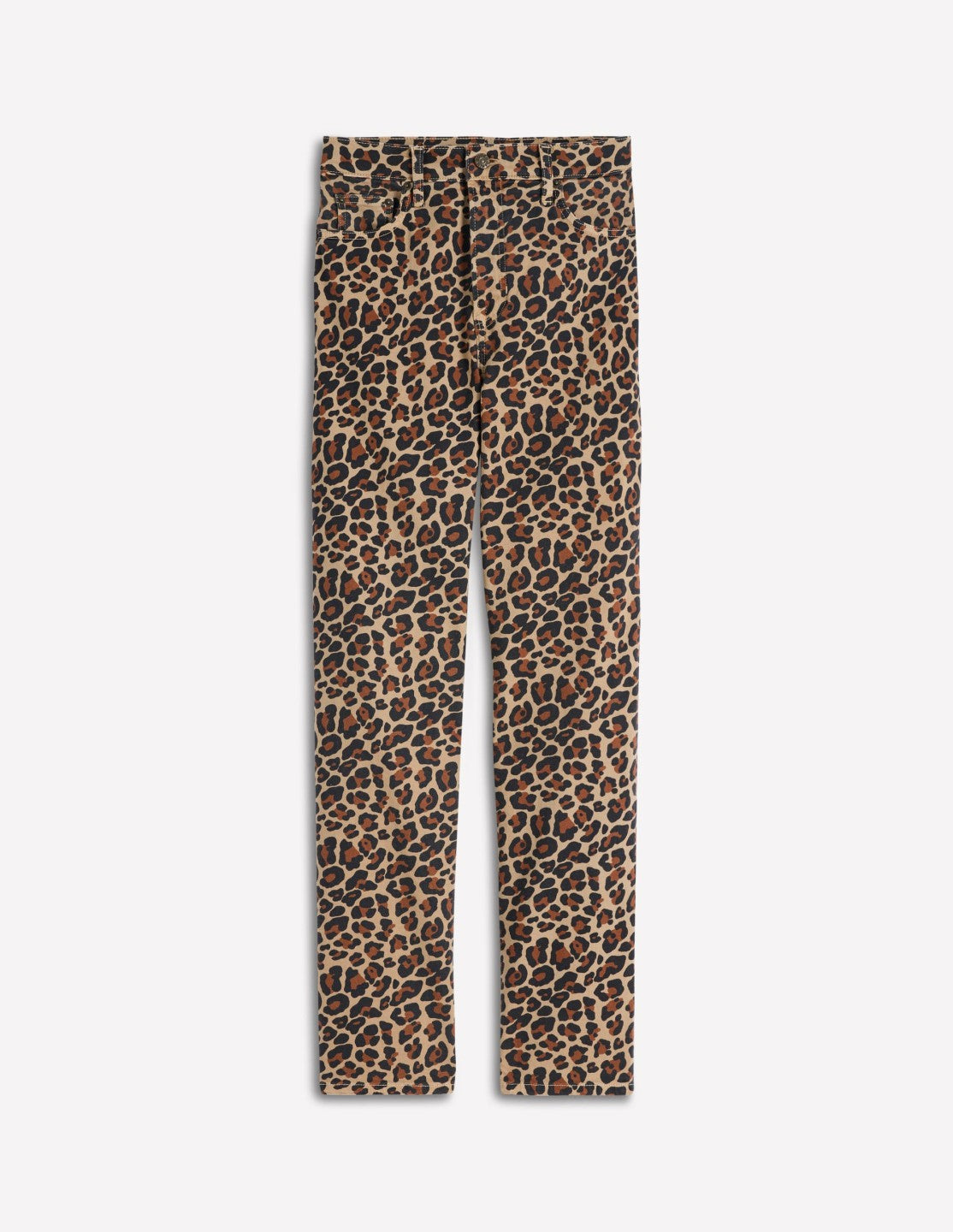 High Rise Straight Jeans-Animal Print / Boden On sale