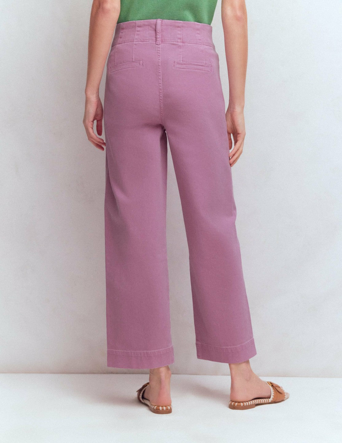 Primrose Cropped Pants-Clover Purple / Boden Sale