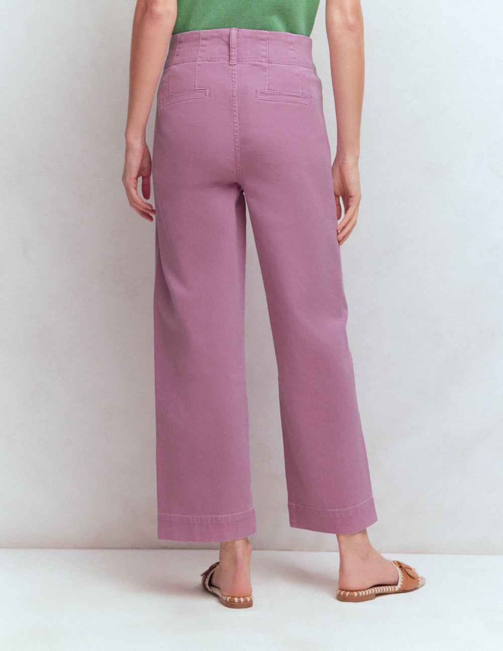 Primrose Cropped Pants-Clover Purple / Boden Sale