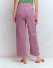 Primrose Cropped Pants-Clover Purple / Boden Sale