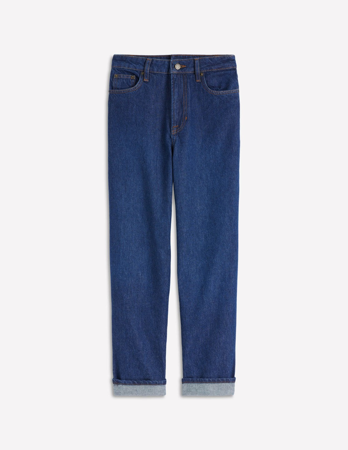 Mid Rise Relaxed Jeans-Indigo / Boden Outlet