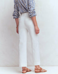 Primrose Cropped Pants-White / Boden us