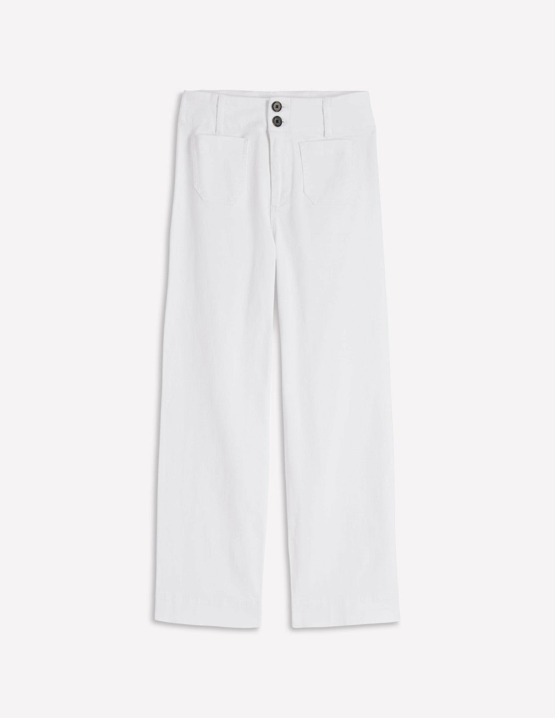 Primrose Cropped Pants-White / Boden us