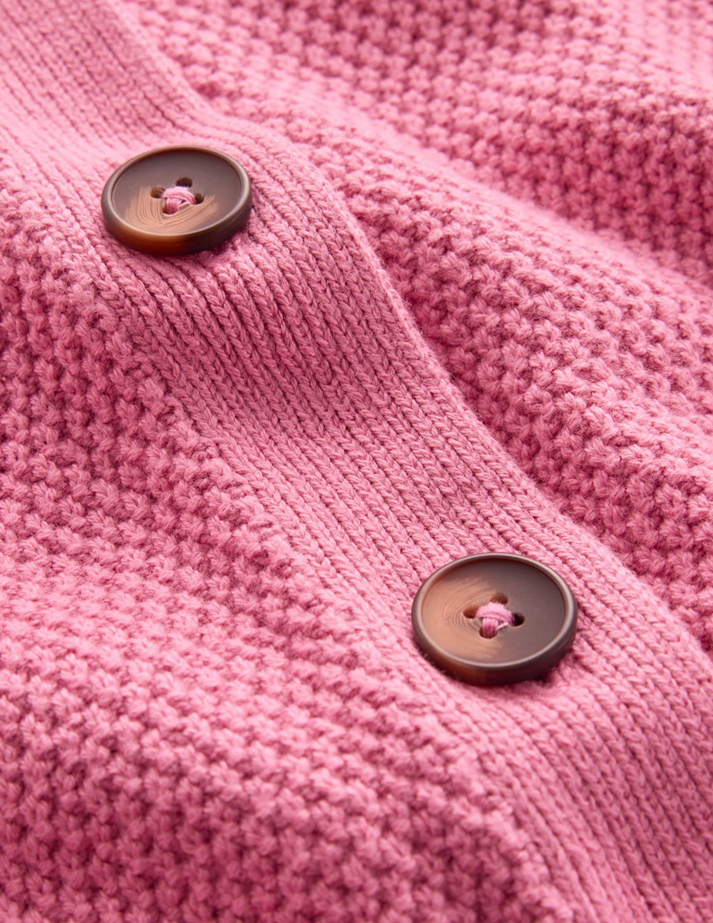 Hayley Cotton V-neck Cardigan-Dusty Rose / Boden us