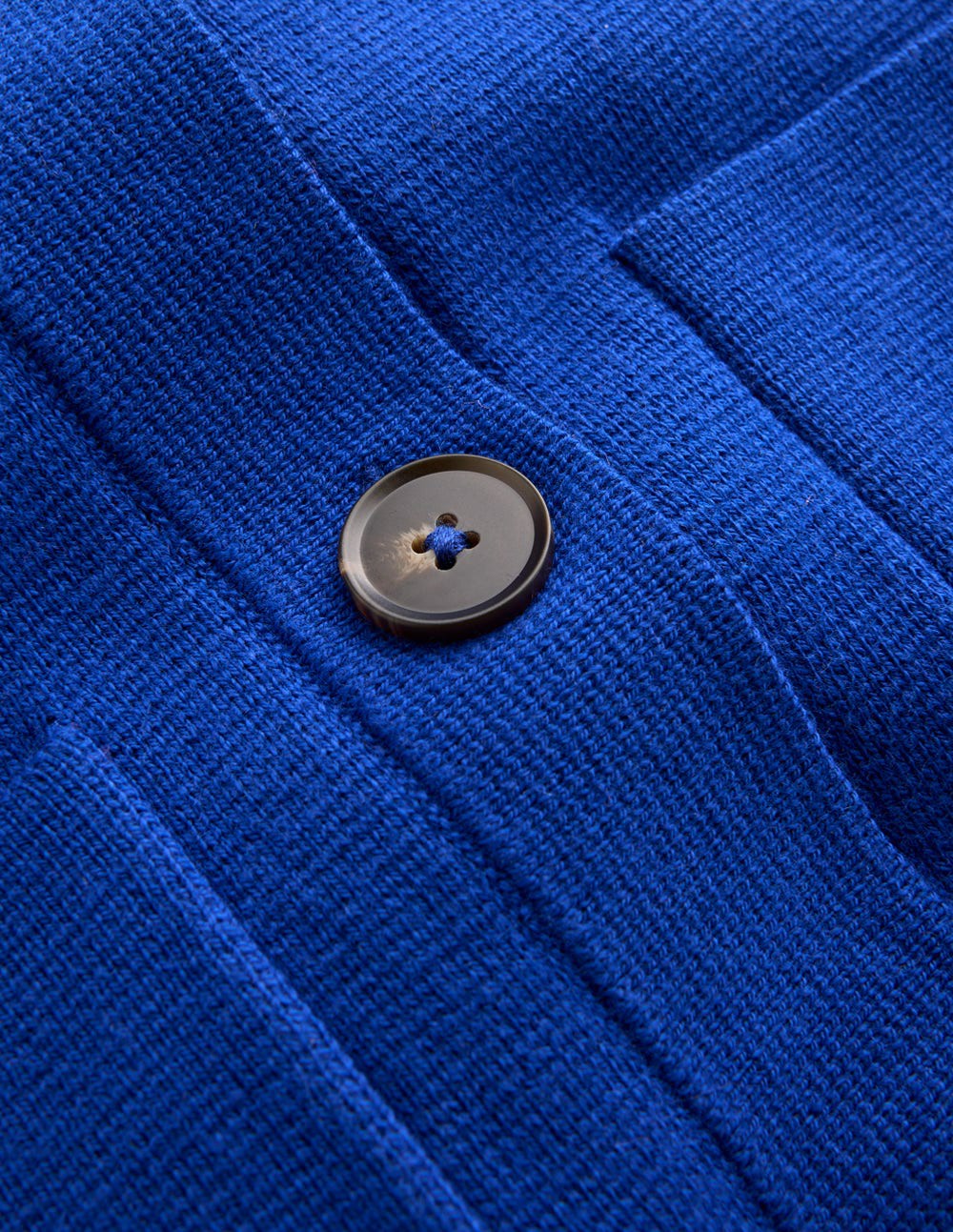 Short Sleeve Knit Shirt-Bright Blue / Boden