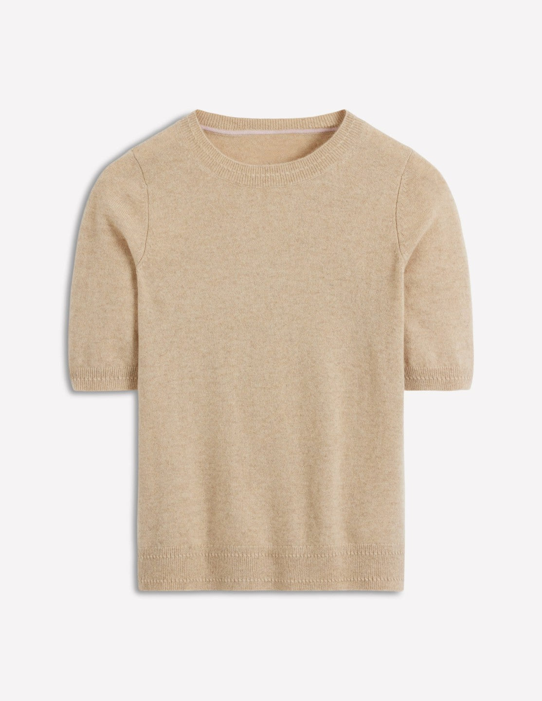 Eva Cashmere T-Shirt-Chinchilla Melange / Boden Sale