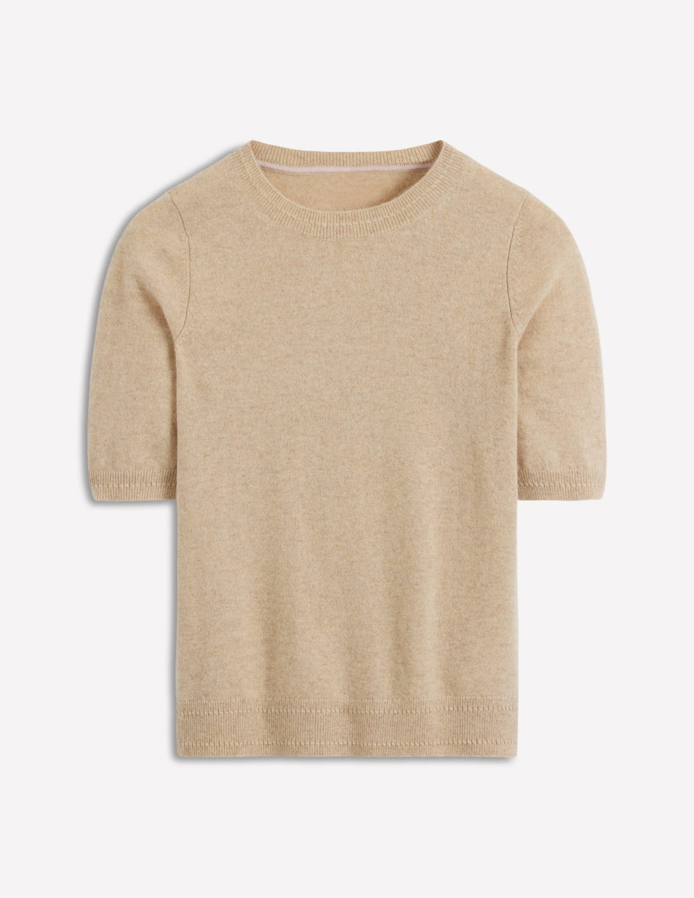 Eva Cashmere T-Shirt-Chinchilla Melange / Boden Sale