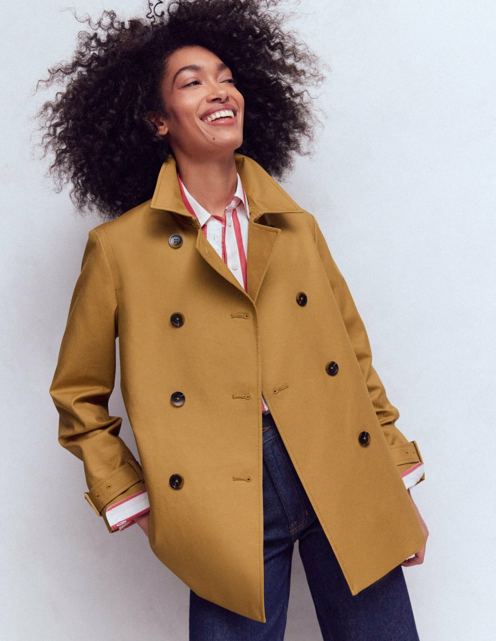 Heart Swing Trench-Hazelnut Brown / Boden us