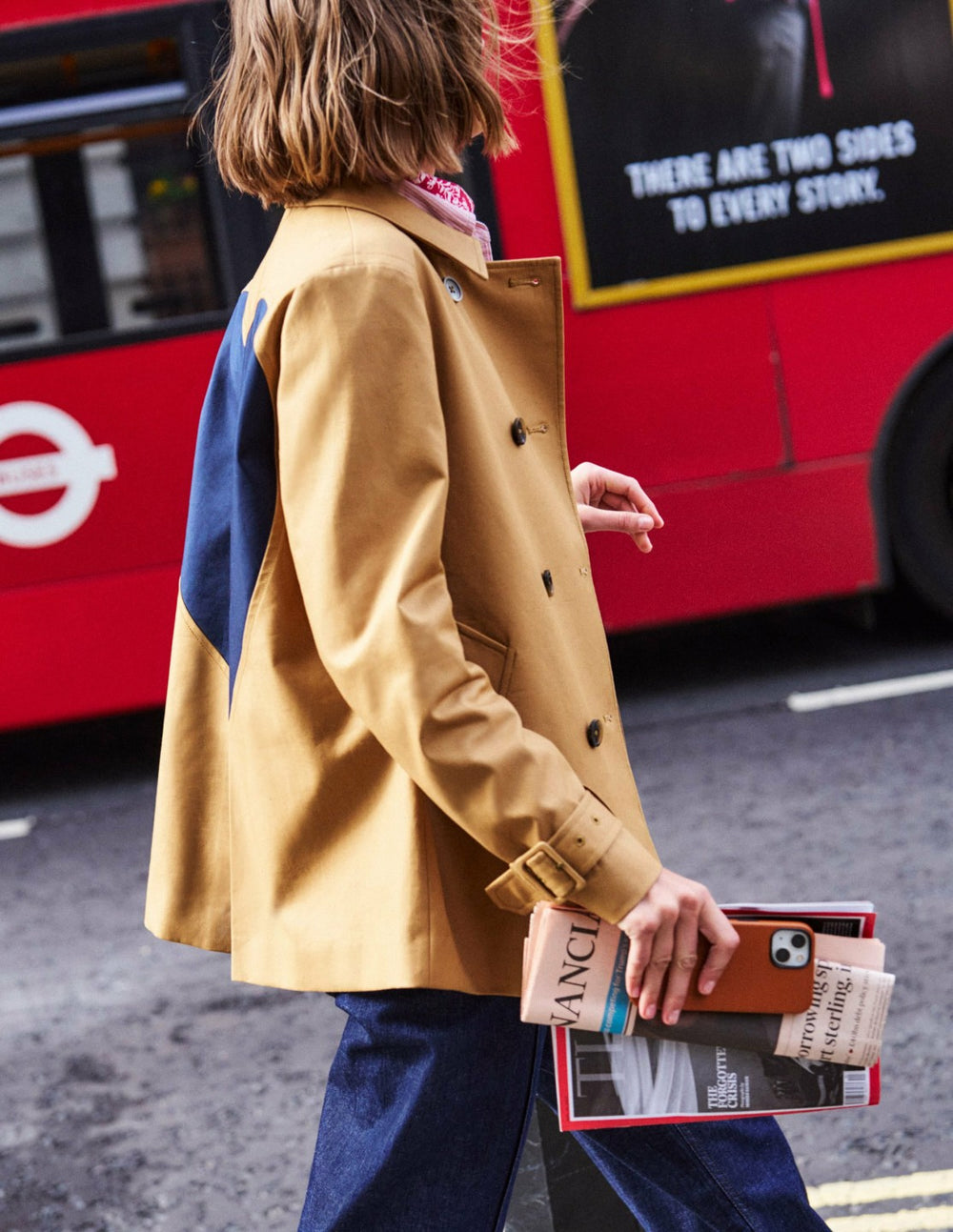 Heart Swing Trench-Hazelnut Brown / Boden us