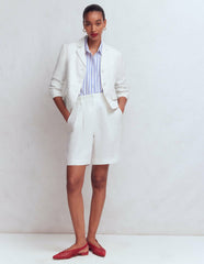 Dartmouth Linen Blazer-White / Boden us