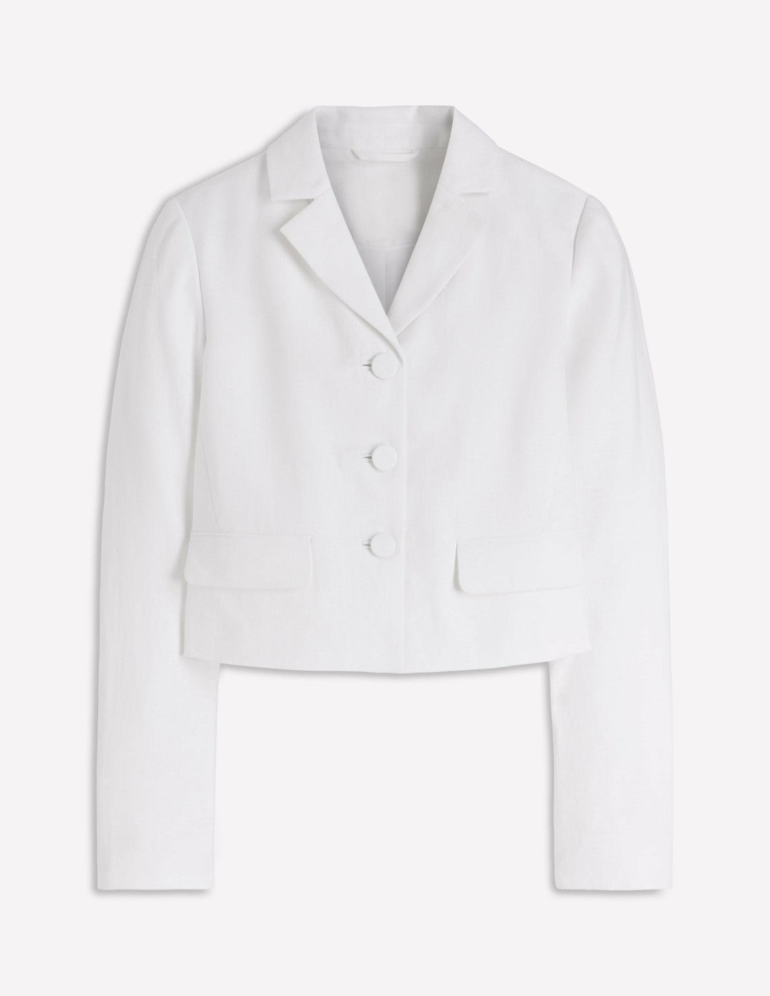 Dartmouth Linen Blazer-White / Boden us