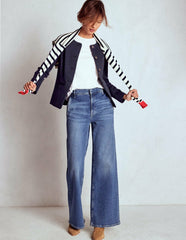 Hampstead Ponte Twill Blazer-Navy / Boden