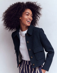 Lisburn Patch Pocket Jacket-Navy / Boden Sale