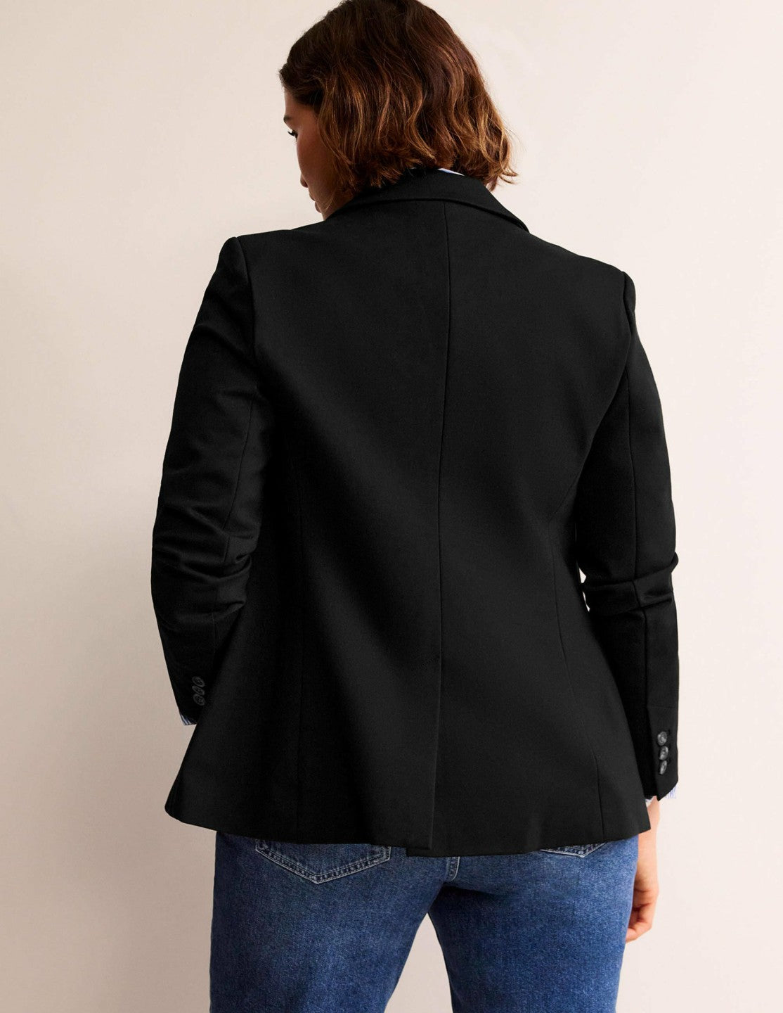 Marylebone Ponte Blazer-Black / Boden Discount