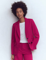 Marylebone Ponte Blazer-Pomegranate / Boden On sale